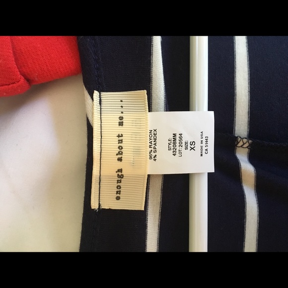 Navy/White Dress - Picture 3 of 3